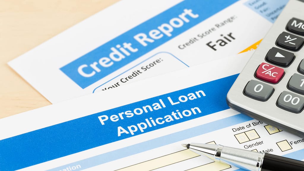 Personal loan application form