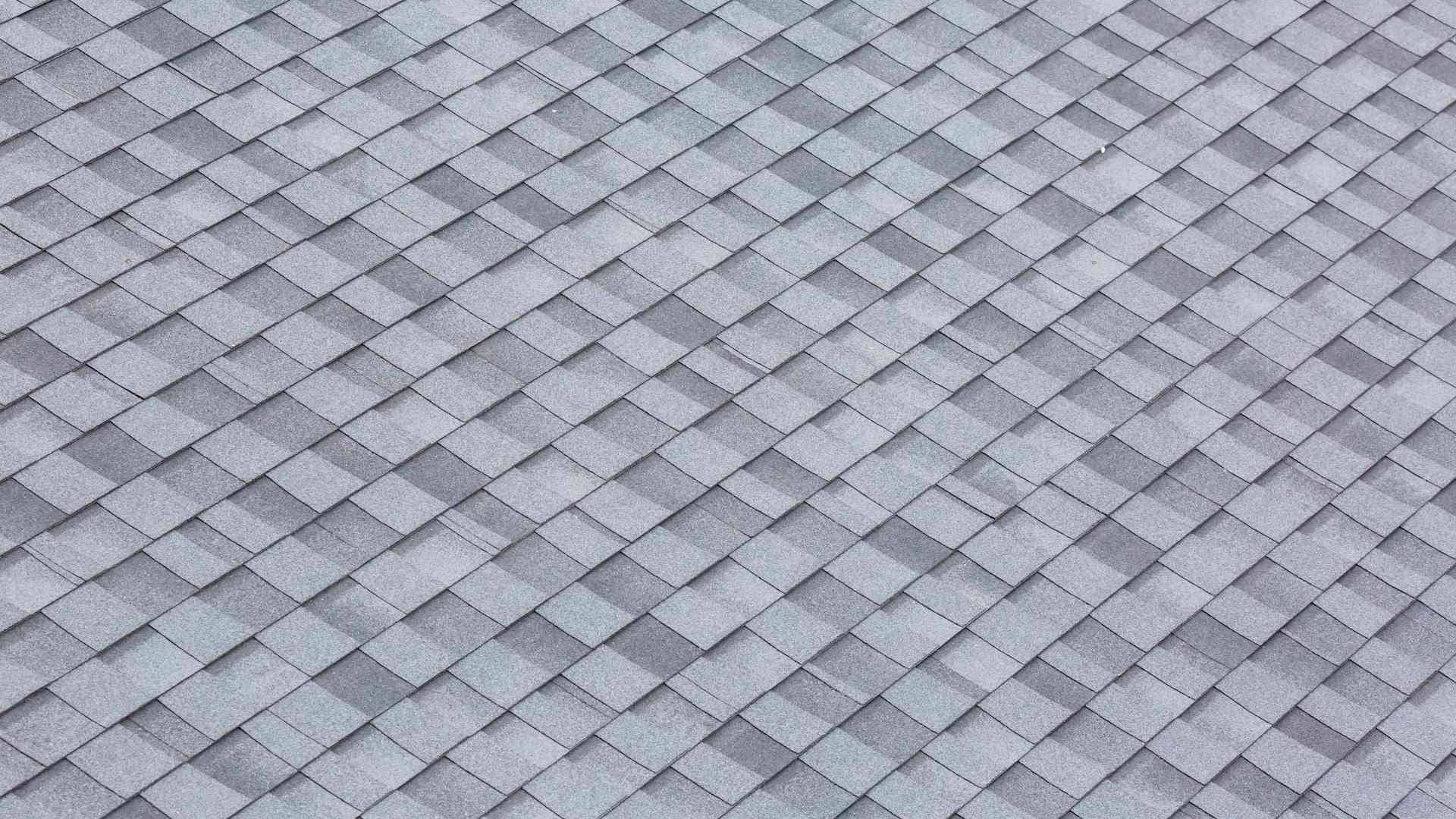 Image of blue asphalt shingles, installed by American Home Contractors in Green Village, NJ.